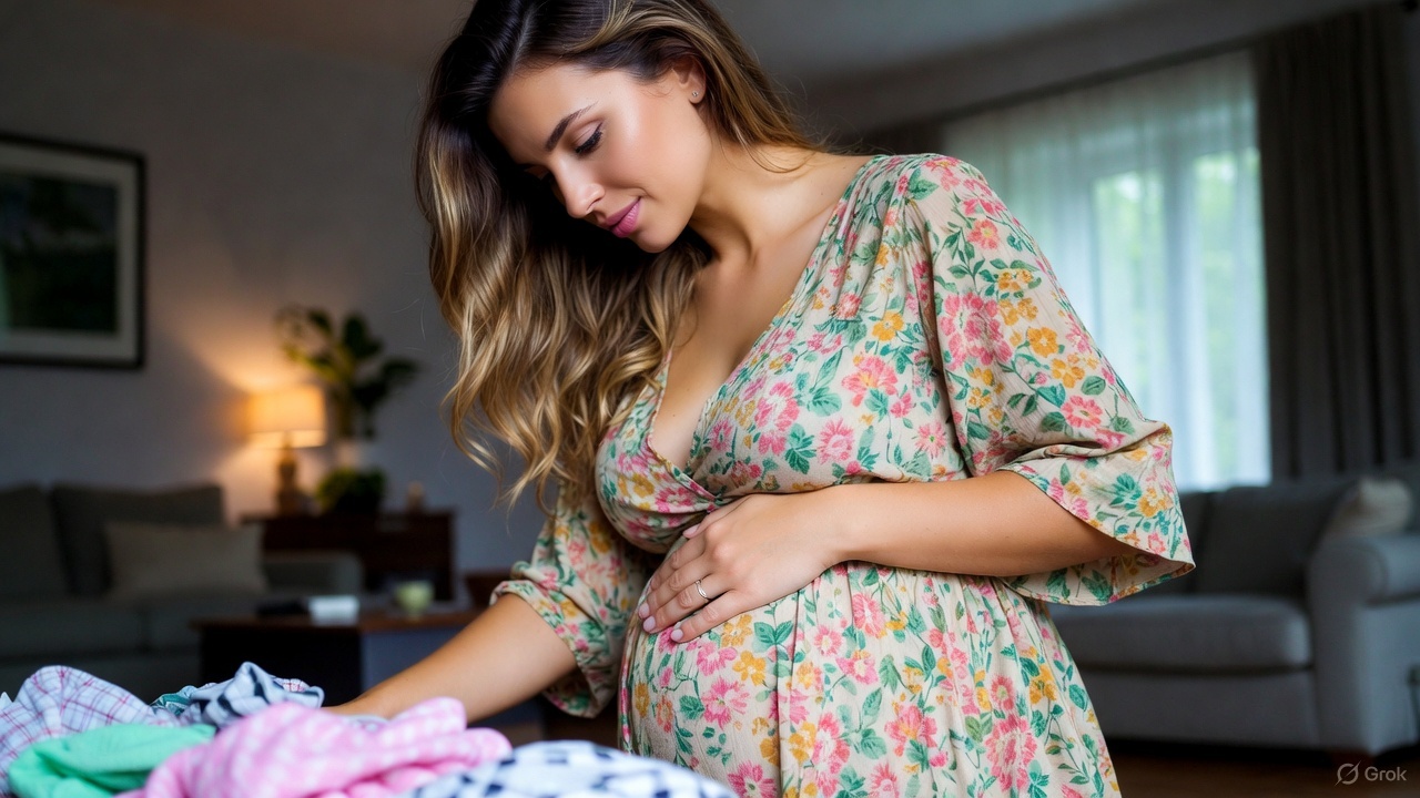 Preparação gestacional para organizar a casa e a mente